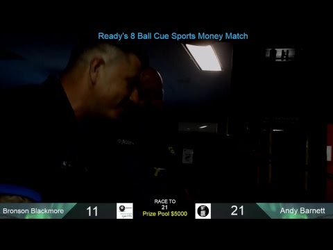 Bronson Blackmore v Andy Barnett Race to 21 $5K Money Match