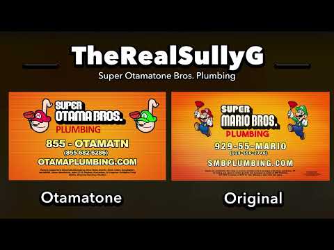Otamatone Super Mario Bros. Plumbing (Side-by-Side Comparison)