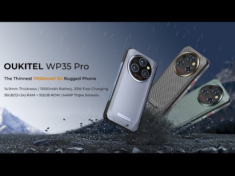 OUKITEL - WP35 Pro: Tough, Reliable, and Ready for Business!