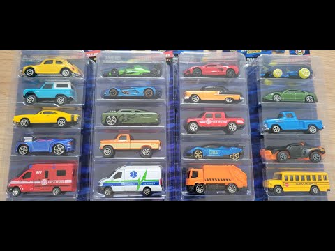 unboxing die cast of the 20 cars, unpacking the new cars 2022