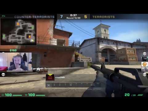 CS:GO - TabseN Funny Failed Knife On Stream