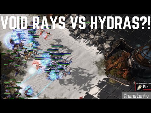 Starcraft 2: TRIPLE STARGATE VOID RAY?!