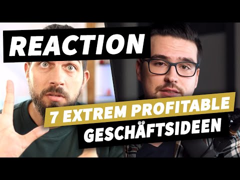 , title : '7 EXTREM profitable Geschäftsideen | Meine Reaction dazu'