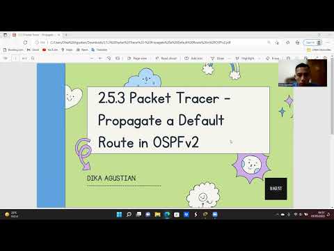 2.5.3 Packet Tracer - Propagate a Default Route in OSPFv2