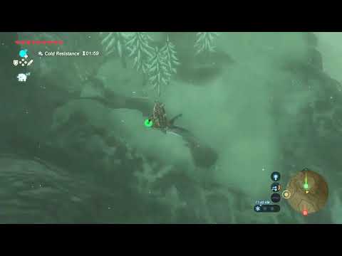 The legend of Zelda boftw snow glide shrine locate 0