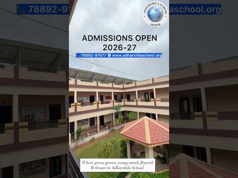 ADMISSIONS OPEN 2026-27 