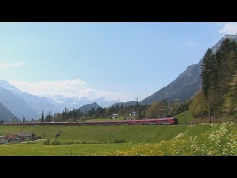 ÖBB - die Arlbergbahn  Westrampe