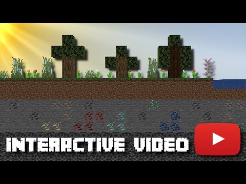 Minecraft video but YOU can play! (INTERACTIVE VIDEO)