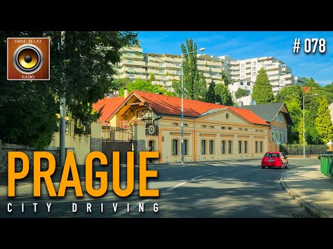 Different Prague - Driving Tour 🎹 Czech Republic 4K HDR
