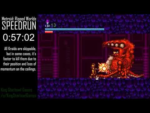 Metroid: Ripped Worlds | Speedrun in 2:00 (120 seconds in-game)