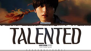 Download lagu HAECHAN (NCT) 'Talented' Lyrics (해찬 Talented 가사) [Color Coded Han_Rom_Eng] | ShadowByYoongi mp3