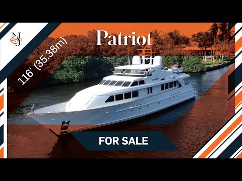 PATRIOT 116' (35.38m) Burger Yacht for Sale - Tour