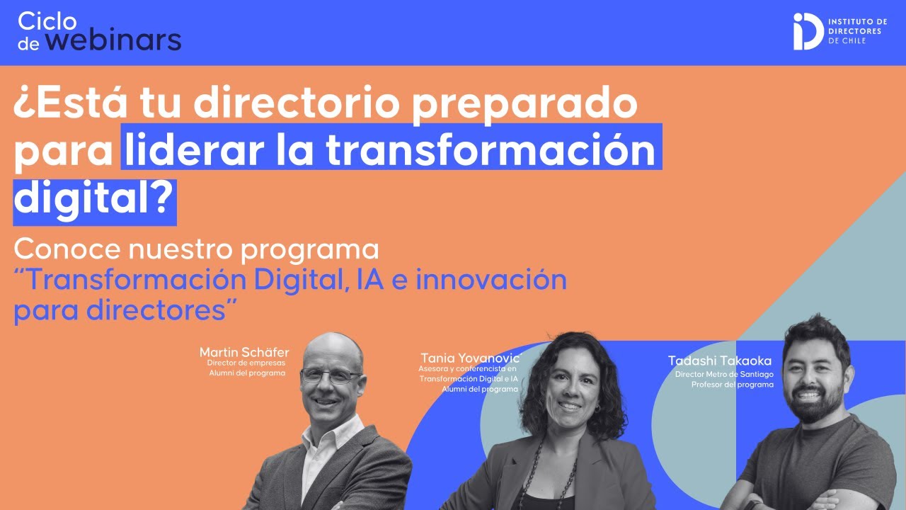 Webinar I ¿Está tu directorio preparado para liderar la transformación digital?