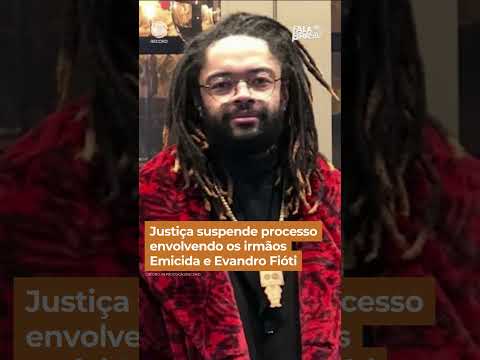 Justiça suspende processo envolvendo os irmãos Emicida e Evandro Fióti #Shorts #FalaBrasil