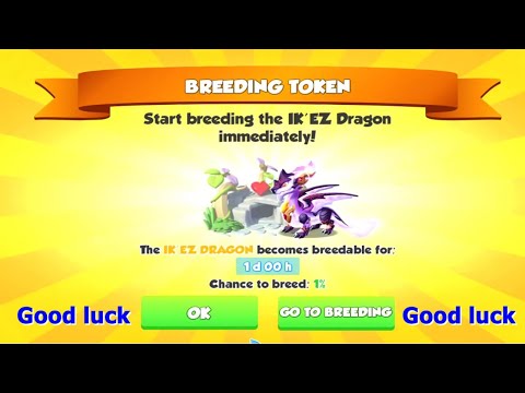 Ancient Ik'ez Breeding token-Dragon Mania Legends | Origin of Energy Ancient Event | DML