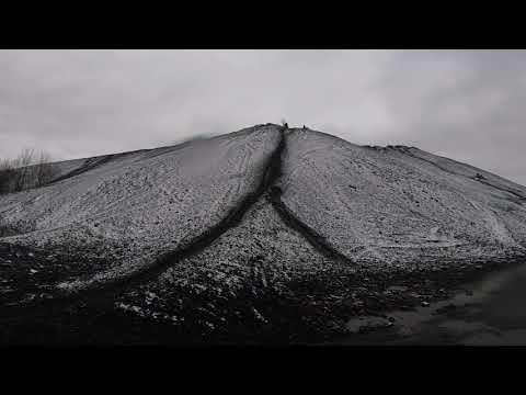 Zimowe latanie enduro Częstochowa# Hałda pszów#