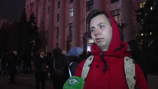 Харківські студенти мітингували проти призначення Шкарлета міністром освіти