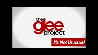 The Glee Project - Charlie -It's Not Unusual (With Lryics)
