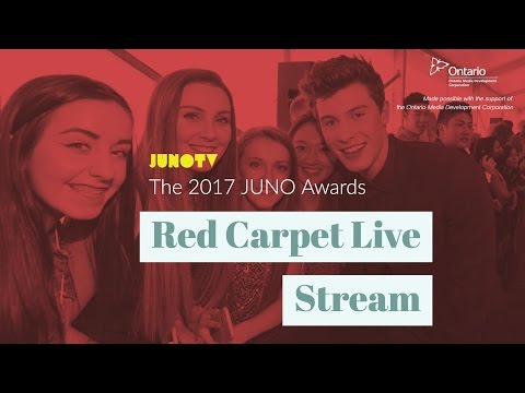 The 2017 JUNO Awards Red Carpet Live Stream