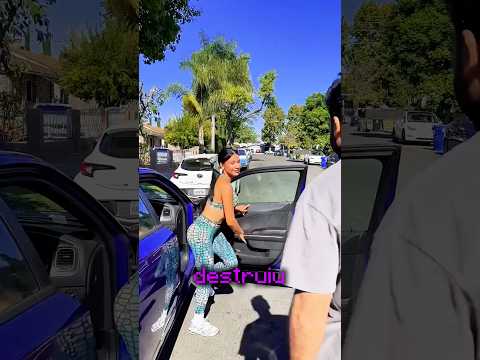 Ela DESTRUIU o CARRO do marido! #curiosidades #engraçado