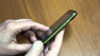 Lenovo IdeaPhone A660 (Black Green) - відео 5