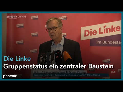 Dietmar Bartsch (DIE LINKE) zur Anerkennung der Gruppe DIE LINKE im Deutschen Bundestag, 02.02.24