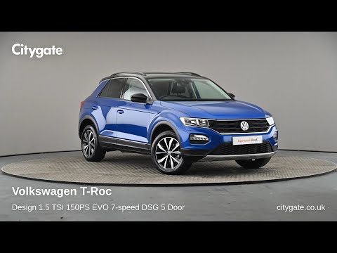 Volkswagen T-Roc - Design 1.5 TSI 150PS EVO 7-speed DSG 5 Door - West London Volkswagen