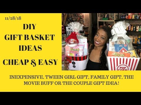 Easy Cute Inexpensive ❤️ DIY Gift Ideas~For Couples, The Movie Buff & Tween Girls~Inexpensive & Easy Video