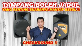 Video thumbnail for MODELNYA KLASIK SUARANYA ASYIK ... | REVIEW STUDIOMASTER XPX 15A VS BEHRINGER EUROLIVE B115D by Tokosound Proaudio