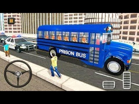 Prisoner Transport Bus Simulator 3D - Police Bus Driver - Android Gameplay FHD