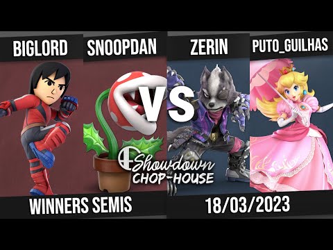 BigLord / SnoopDan vs Zerin / Puto_Guilhas - Doubles WINNERS SEMI-FINAL- Showdown Chop-House #3