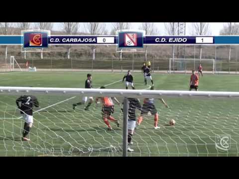 J-23 C.D. CARBAJOSA 2-1 C.D  EJIDO (RESUMEN)