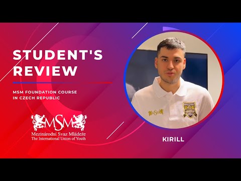 Reviews about the MSM Foundation Course. Kirill