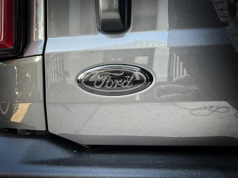 Printed Series Ford Bronco Oval Emblem Overlays (Full Print) - 2021-2022 Bronco / Bronco Sport