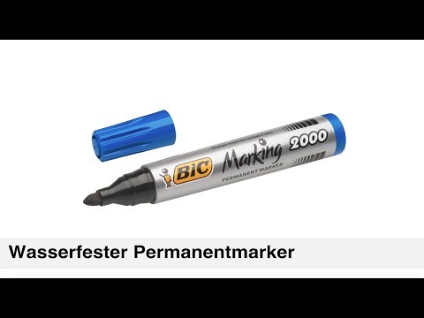 Artikelvideo 1 für BIC MARKING® 2000 ECOlutions® Permanentmarker rot 1,7 mm, 1 St., Artikelnummer 354055