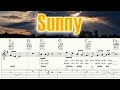 SUNNY BOBBY HEBB Guitar Lesson Tutorial Sheet Music TAB PDF