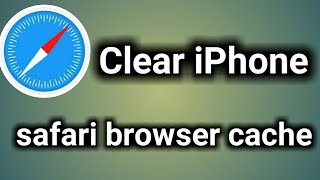 Clear iPhone safari browser Cache, Browsing data || Apple info