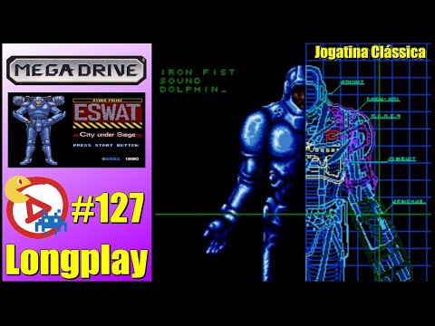 Mega Drive Longplay Cyber Police E-SWAT: City Under Siege