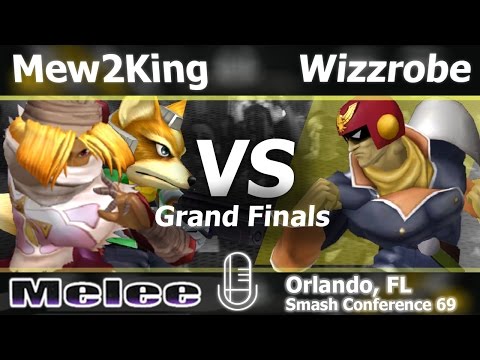 MVG FOX|Mew2King (Sheik & Fox) vs. Wizzrobe (C. Falcon) - Grand Finals Melee - SC:69