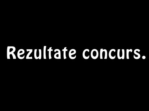 Rezultate concurs