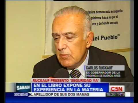 C5N - SOCIEDAD - RUCKAUF PRESENTO "SEGURIDAD YA"