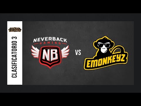 Neverback Gaming vs. eMonkeyz - P1 - Semifinal - ESL Masters Madrid 2017 - Clasificatorio #3