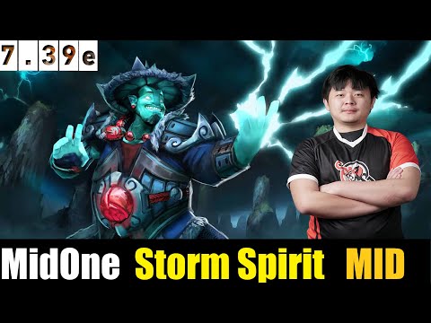 🤯MidOne [Storm Spirit] MID 7.39e- DOTA 2 HIGHEST MMR MATCH#dota2   #dota2gameplay