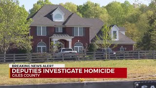 Investigation underway after homicide in Giles County