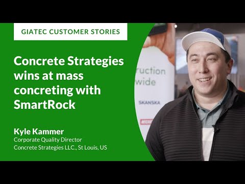 Concrete Strategies wins at mass concreting with SmartRock