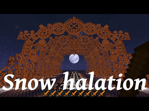 [ ][NoteBlock] &#38899;&#12502;&#12525;&#12483;&#12463;&#12391;Snow halation [&#12521;&#12502;&#12521;&#12452;&#12502;&#65281;]