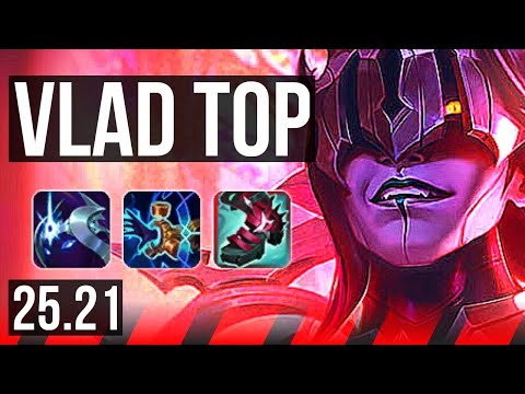 VLADIMIR vs JAX (TOP) | 15/1/6, 6 solo kills, Legendary | KR Diamond | 25.21