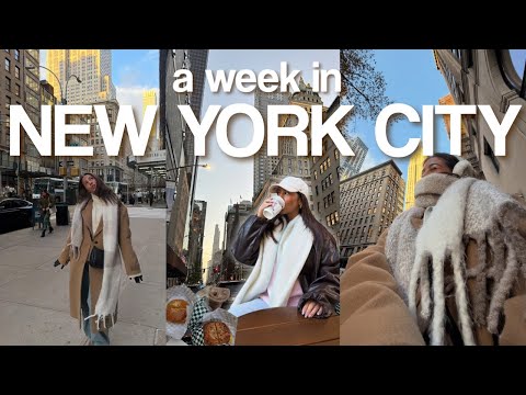 ULTIMATE WINTER NYC VLOG *week in my life* 