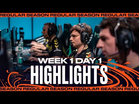 Full Day Highlights | W1 D1 | LEC Spring 2023