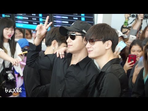 180330 Singto&Krist - Heading to Tianjin @ BKK Airport